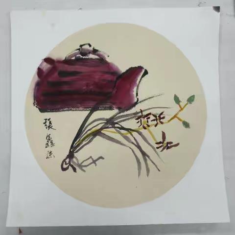 鱼台实验小学花鸟国画社团