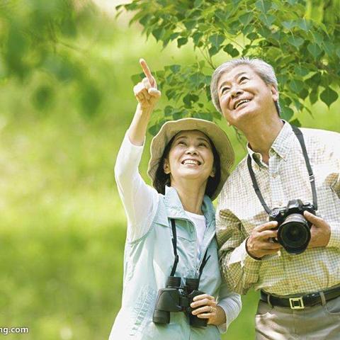 2018年4月14日崮云湖社区卫生服务中心65岁老人免费健康体检第二站一乐天社区