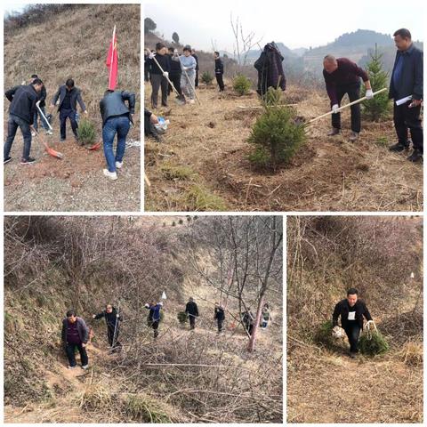 【“三抓三促”行动进行时】林业站技术人员在红川开展义务植树现场指导工作（四）