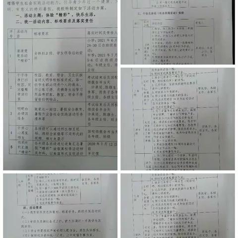 儋州市思源实验学校七(1)班学生“安全暑假、快乐学习、健康成长”离校季活动