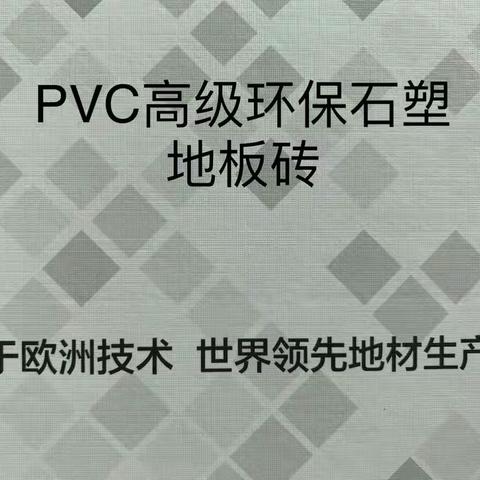 PVC高级环保石塑地板砖