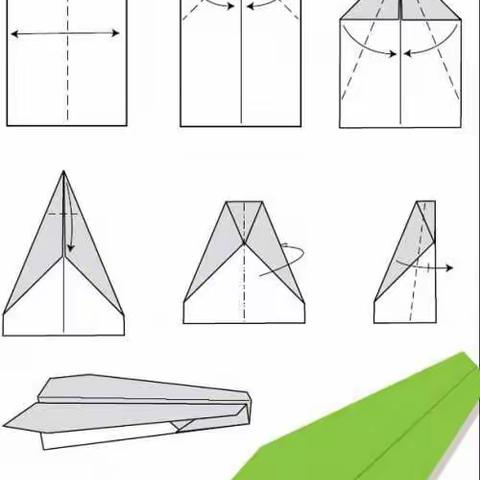 纸飞机的折叠方法大全