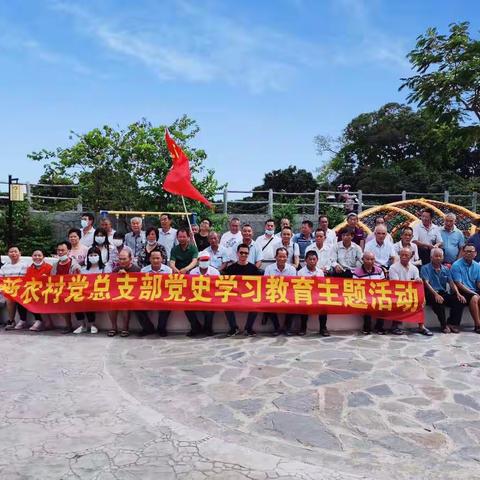 云潭镇新农村党总支部党史学习教育主题活动