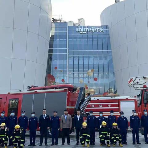 防患于未“燃” 沙岗社区开展大型商场消防安全应急演练