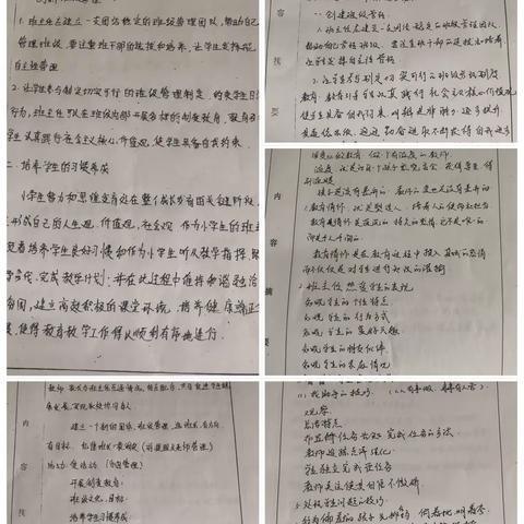 白团镇总校小学班主任综合素养提升培训——南营小学