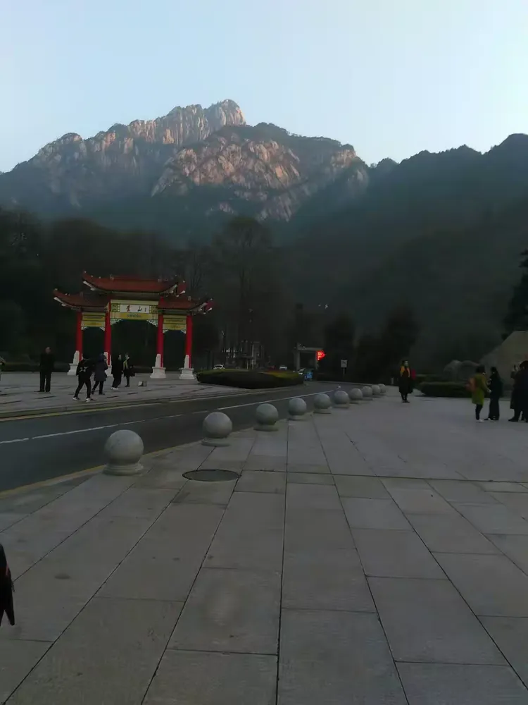 黄山大门