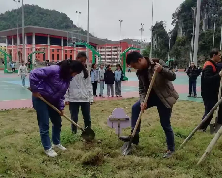 拥抱春天,播种绿色,放飞希望