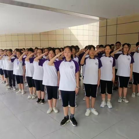 “幸福一班”的军训生活