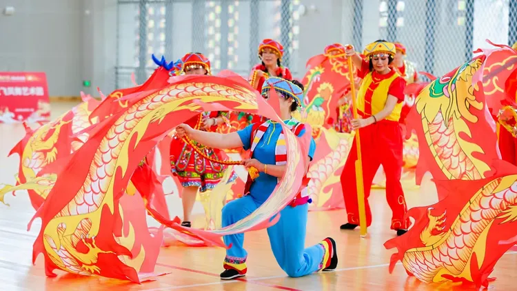 益束光宜昌三峡满江红龙狮队闪耀海南国际赛场荣获双奖(图24) 益束光宜昌三峡满江红龙狮队闪耀海南国际赛场荣获双奖(图24)