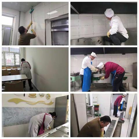 食堂战疫，静待春暖花开