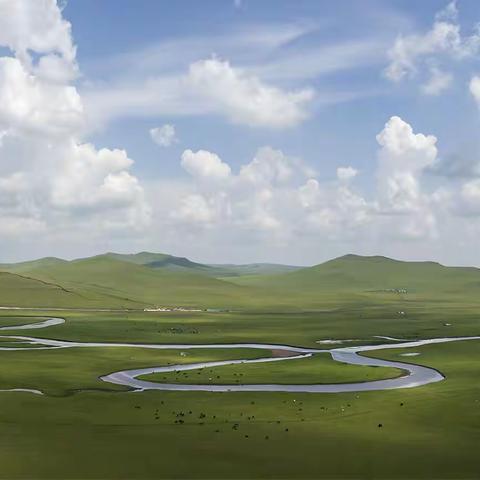 九曲柔静——莫日格勒河