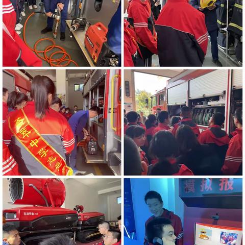 "预防为主，生命至上”记荟萃中学初三（6）班参观芜湖市消防科普基地活动