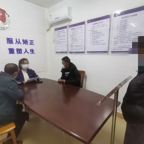 多文司法所依法按期解除一名矫正对象并转入安置帮教对象