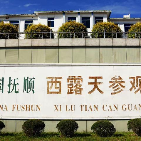 抚顺西露天矿参观纪实