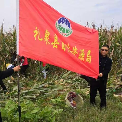 礼泉县自然资源局放弃休假助农抢收