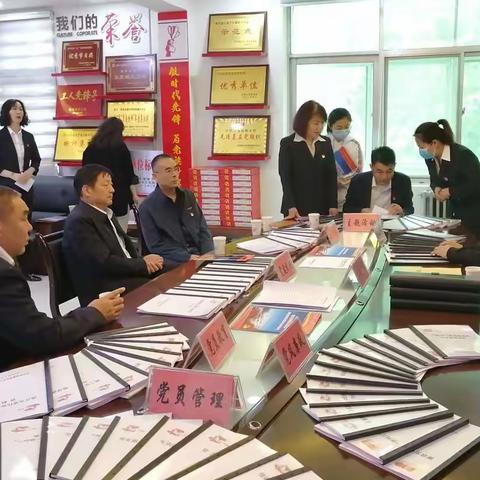 支部创品牌    党建增亮点——市直工委组织部部长一行莅临临渭公路管理段检查指导党建工作