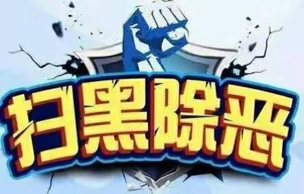 罗村中心校扫黑除恶专项斗争
