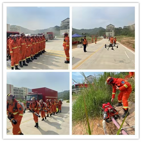 枕戈待旦 快速反应 深汕大队组织开展 森林灭火救援实战拉动演练