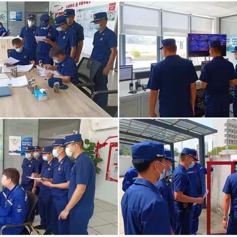 深汕大队全勤指挥组深入辖区重点危险源单位开展防消联勤