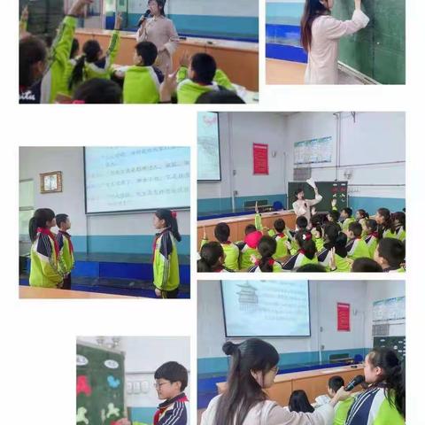 姹紫嫣红春满怀，示范引领绽光彩——东明学校语文组普听课活动