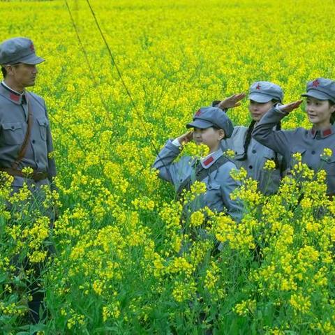 儿童电影《油菜花开七寸心》拍摄花絮