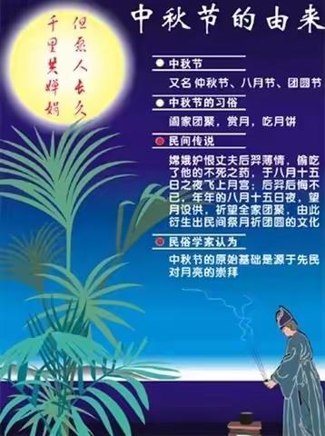 浓情中秋欢度佳节，保康镇中心幼儿园中二班——“庆中秋主体活动”