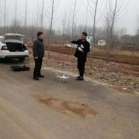 肥乡区水利局开展高速、高铁、国道跨（穿）河位置进行航拍工作