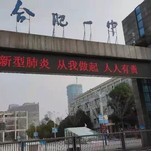 携手战疫 不负韶华                     ——合肥一中高一（4）班防疫线上学习侧记