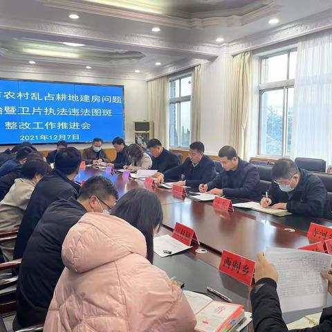 我市召开自然资源专项整治重点工作推进会