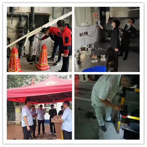 物业服务多措并举 ， “六个一”初见成效～组织一次小区大检查