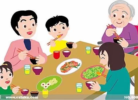 餐桌前的谈话