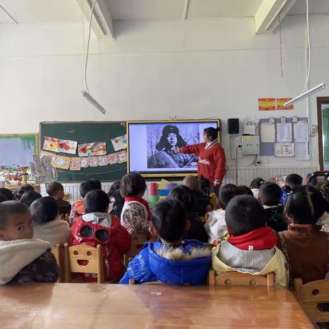 安龙县春潭街道兴隆幼儿园“学雷锋活动”