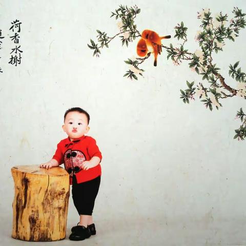 小兜兜周岁留影
