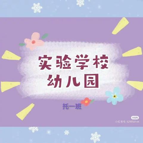 🌵美好 · 童年——实验学校幼儿园托一班第三周快乐分享🌸