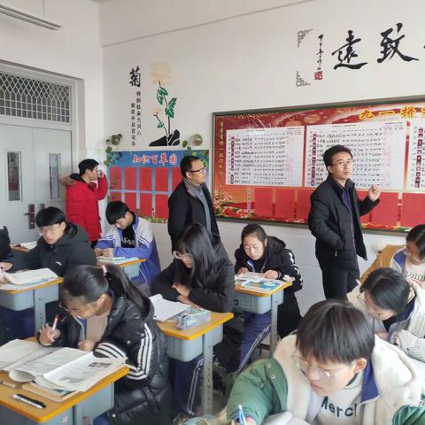 庆云县中丁乡初级中学“双学双提升”系列活动二---让班级文化为成长助力