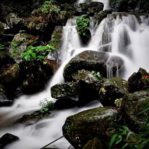 莲花山观瀑——不虚此行