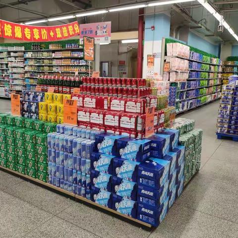 钢都店饮料、啤酒陈列美篇