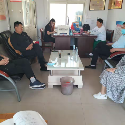 长村张街道办事处孙瑜书记到大路陈 督导“五星”支部创建工作