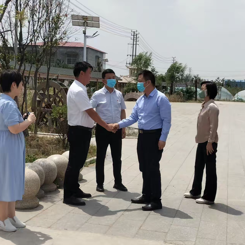 开发区党工委书记程东升到长村张街道 调研“五星”支部创建工作