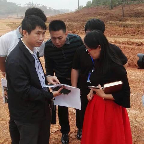 曾健副局长带队赴南宁对海口园选址
