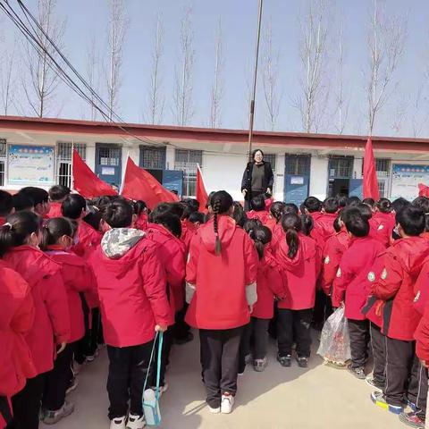 雷锋月系列活动——杨集乡东桑小学在行动