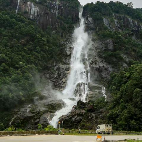 周未闲情观瀑布（阳江抽水蓄能电站上水库+仙家洞水库）