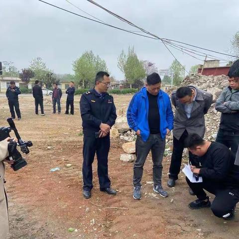 协助锦水街道314沿线环境整治