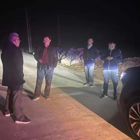 协助自然资源局夜间巡察