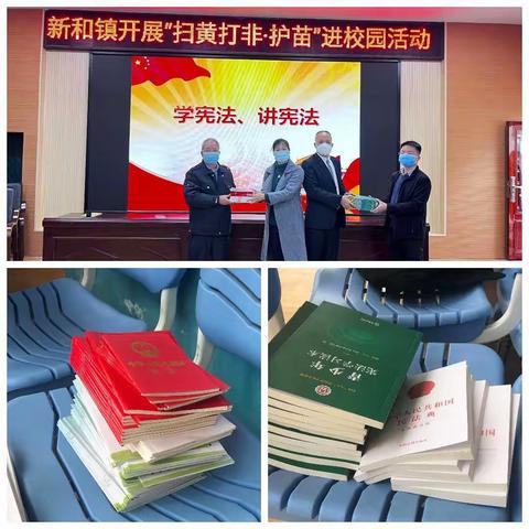 与法同行，成长有保障——新和镇中心小学“法治进校园”活动