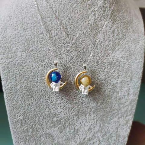 小精灵母婴原创定制款项链吊坠