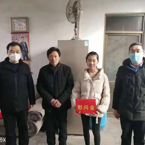 关爱不放假，冬日送温暖---孔村中学组织开展关爱学生送温暖活动