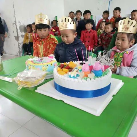 4月份宝贝们的生日party