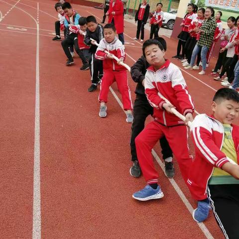 力量的角逐，实力的展现 一一一                          沙店集中心小学拔河比赛圆满结束