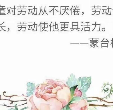 我是家务小能手”——三亚市金桥幼儿园大一班好习惯养成打卡活动